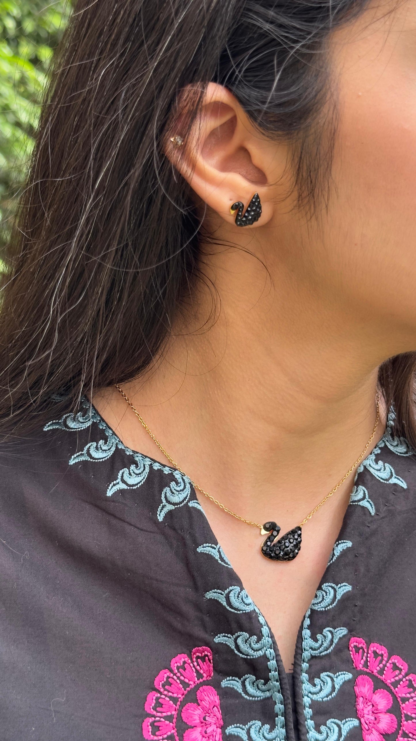 Black Swan Jewelry Set - Zyro