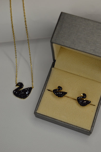 Black Swan Jewelry Set - Zyro