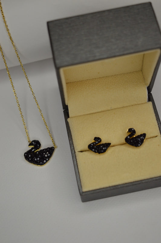 Black Swan Jewelry Set - Zyro