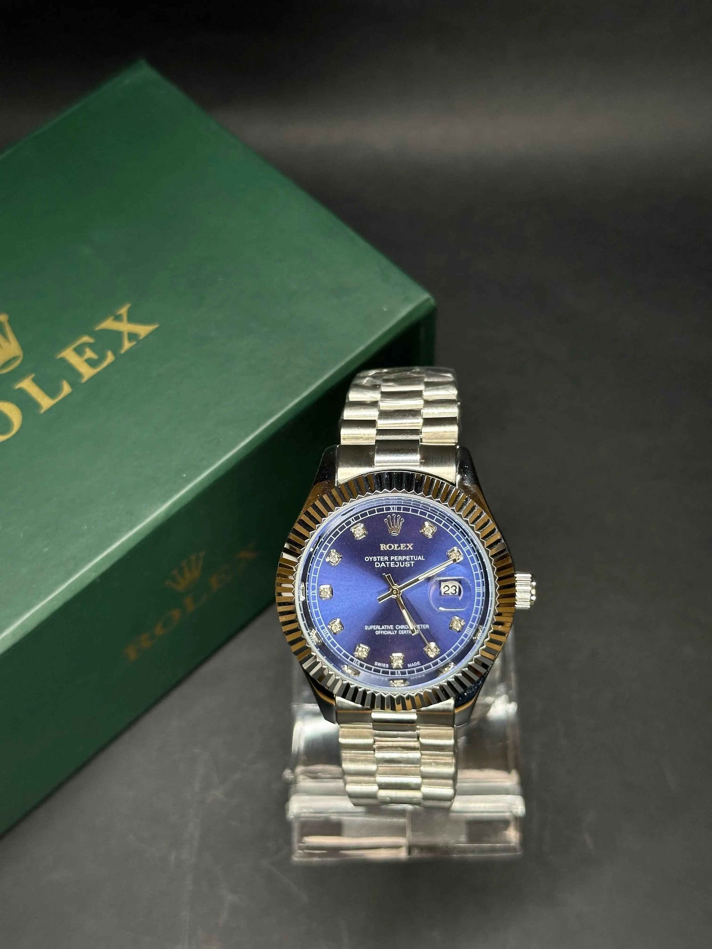 Rolley Datejust Blue Dial
