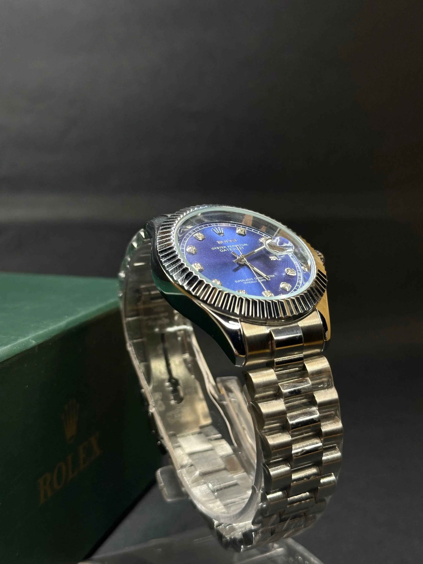 Rolley Datejust Blue Dial