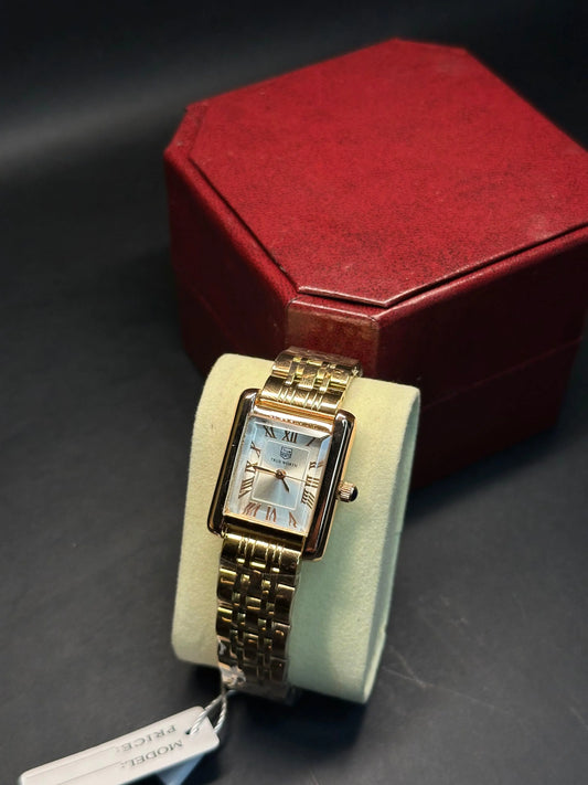 True Worth Women’s Rectangular Watch Zyro