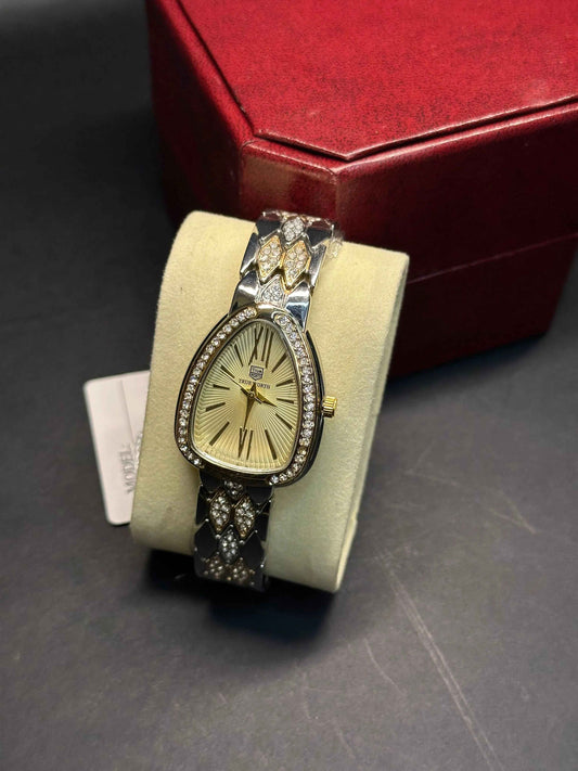 Serpent Design Diamond Timepiece