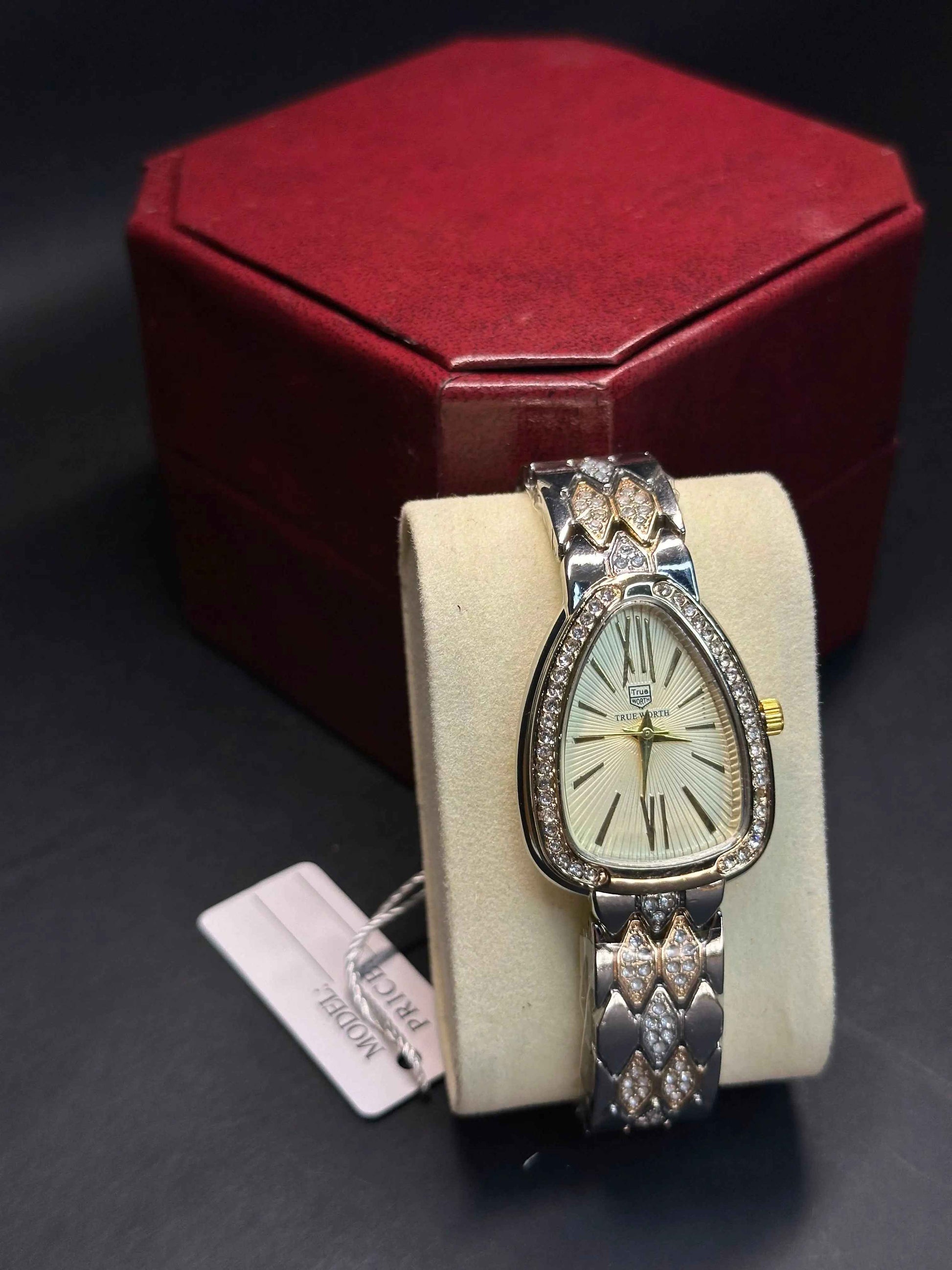 Serpent Design Diamond Timepiece