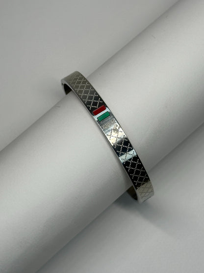 Luxe Engraved Bangle Zyro