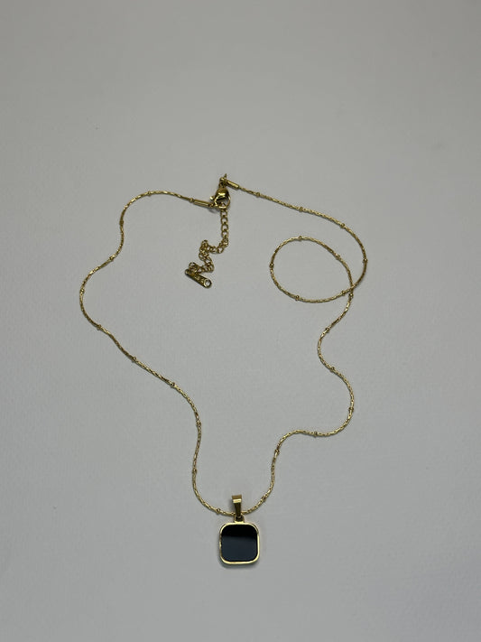 Square Charm Pendant Zyro