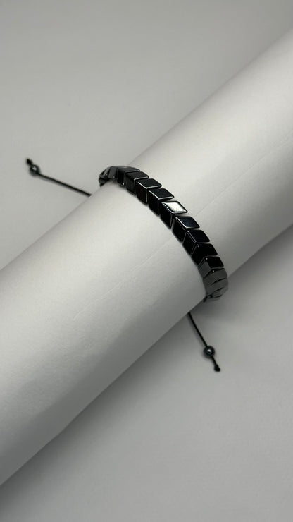 Chevron Chain Adjustable Bracelet - Zyro