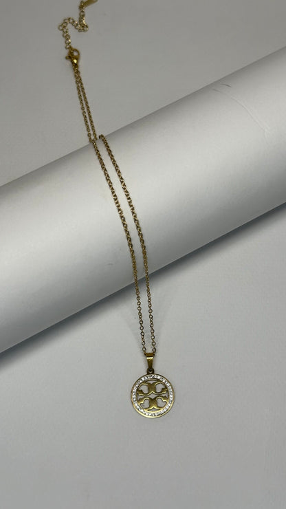 Golden Halo Crest Pendant - Zyro