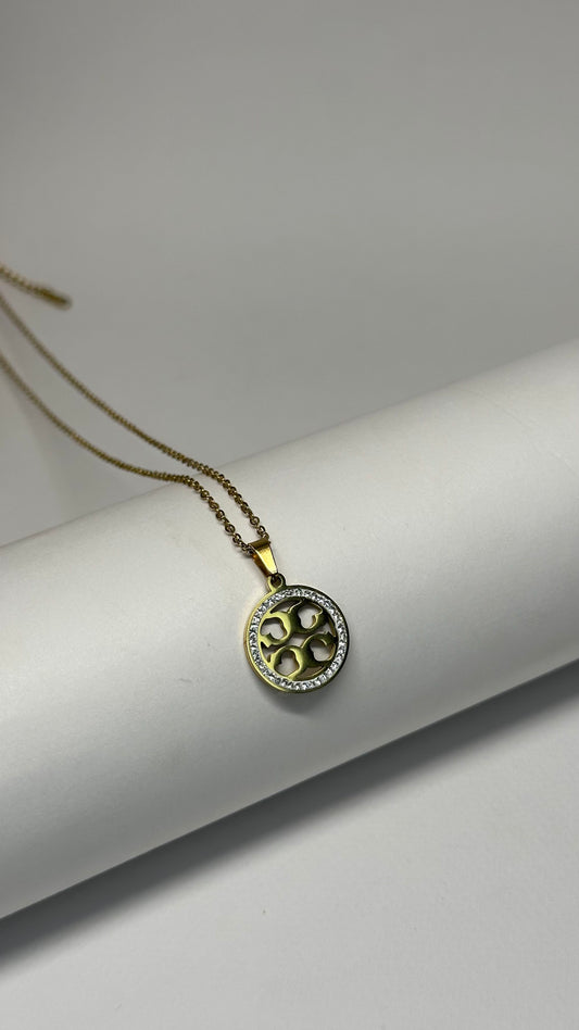 Golden Halo Crest Pendant - Zyro