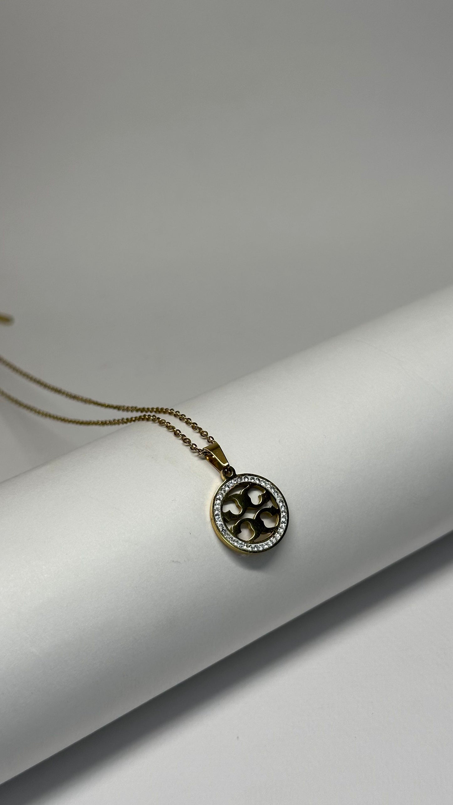 Golden Halo Crest Pendant - Zyro