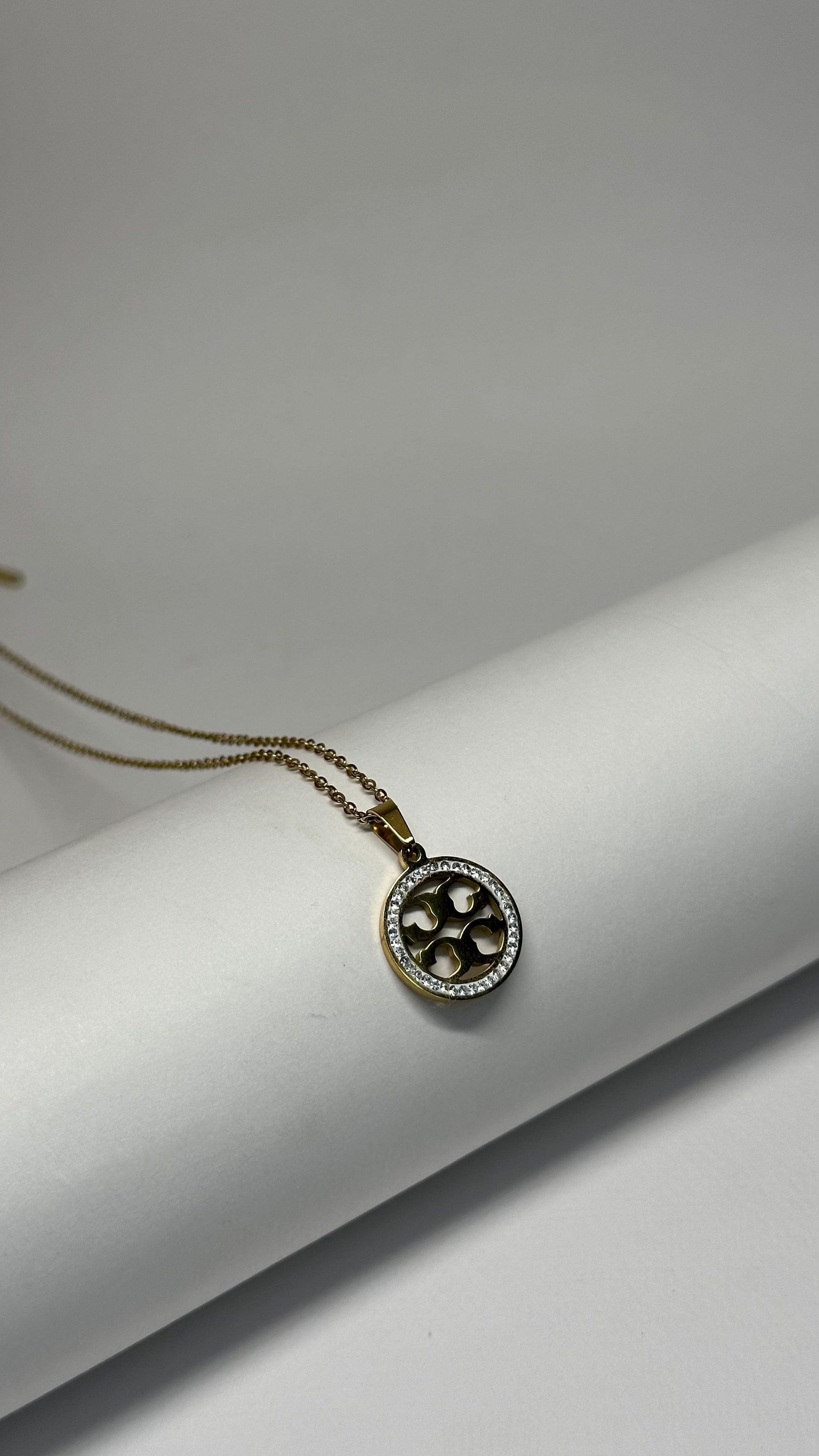 Golden Halo Crest Pendant - Zyro
