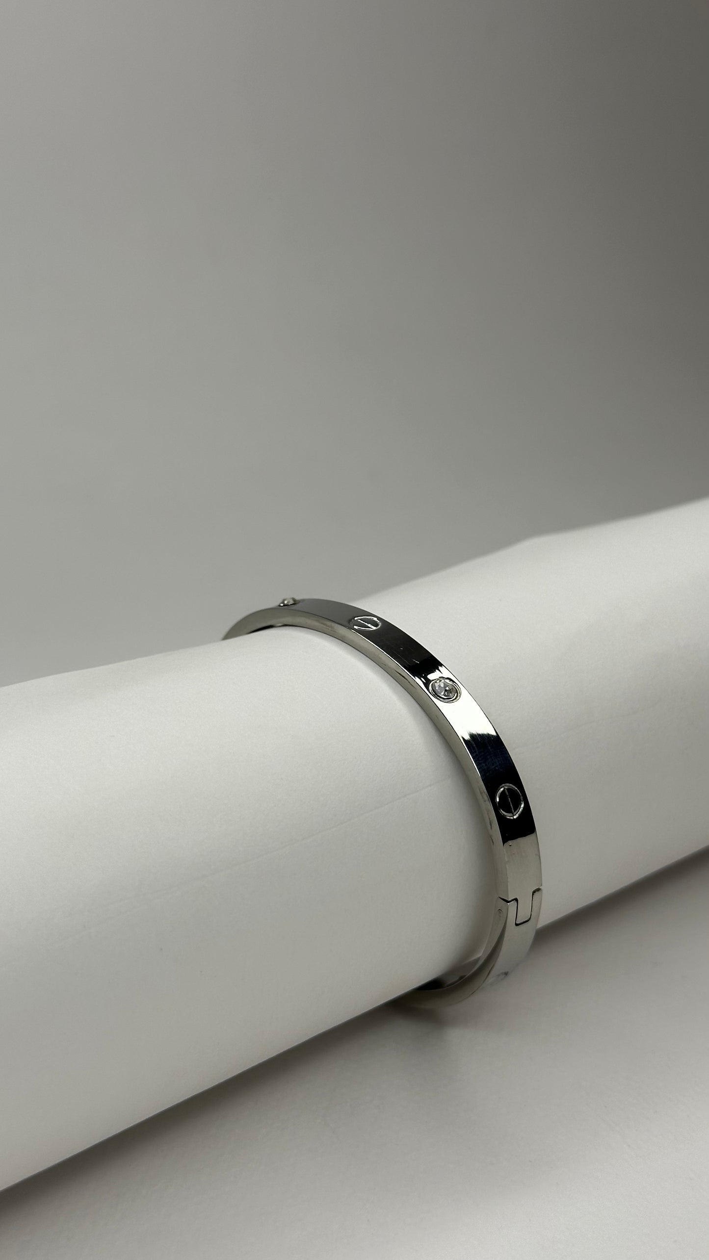 Radiant Charm Bangle with Crystal Detailing - Zyro