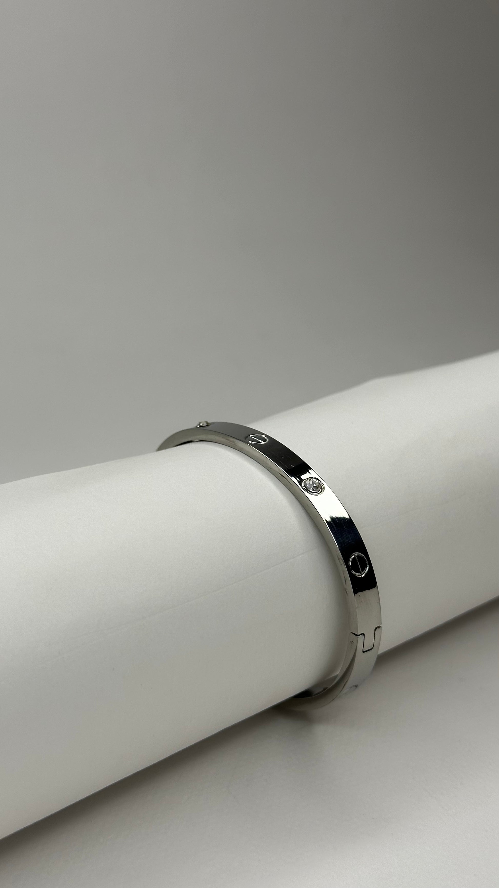 Radiant Charm Bangle with Crystal Detailing - Zyro