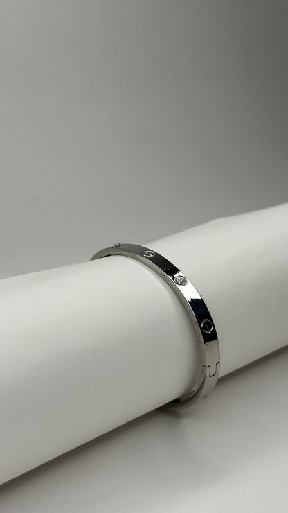 Radiant Charm Bangle with Crystal Detailing - Zyro