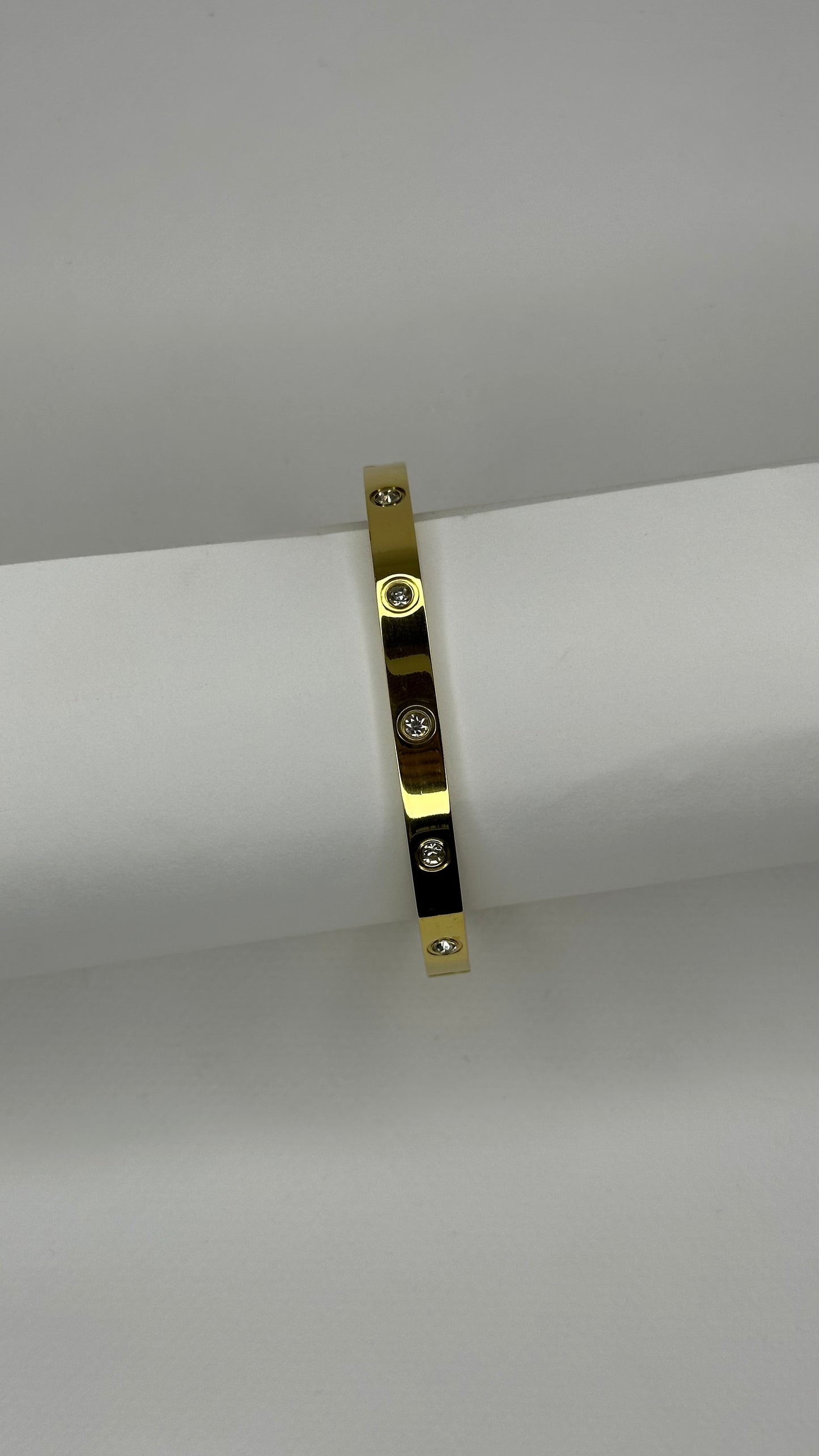 Radiant Charm Bangle with Crystal Detailing - Zyro