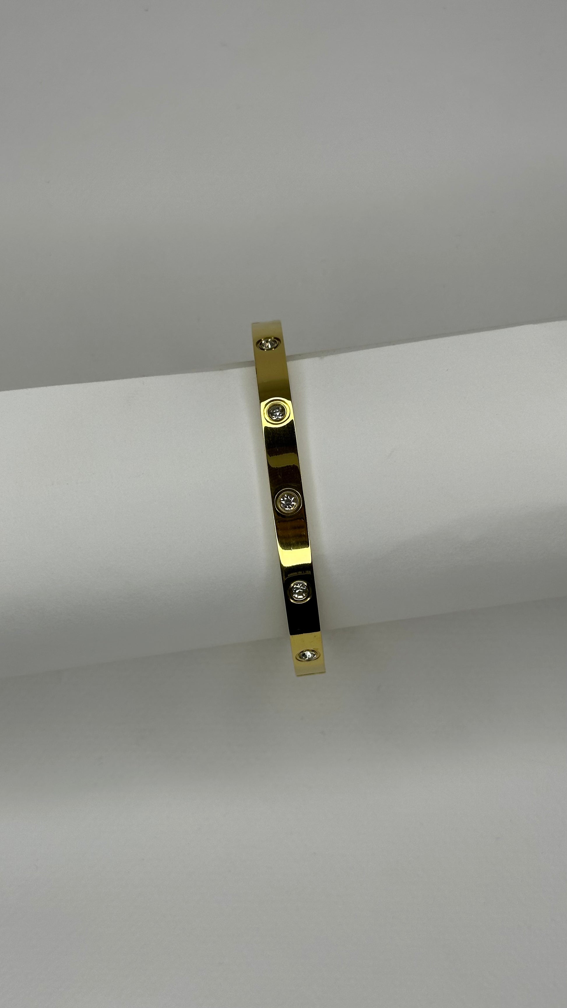 Radiant Charm Bangle with Crystal Detailing - Zyro