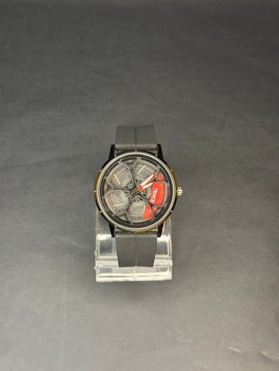 Rotating Wheel Dial Watch – Motorsport Edition - Zyro