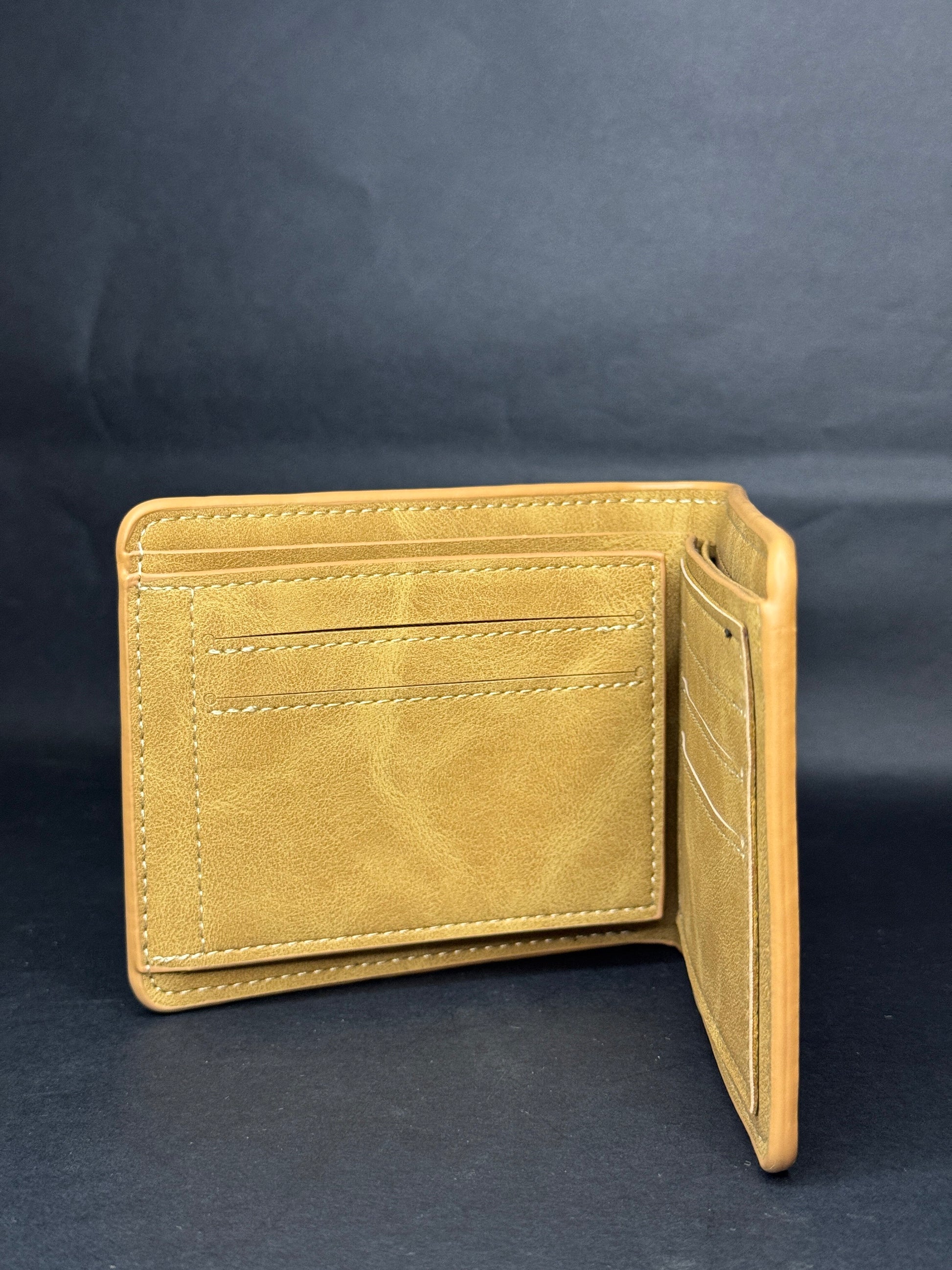 Heritage Camel Slim Men's Wallet ( Bi-fold ) - Zyro