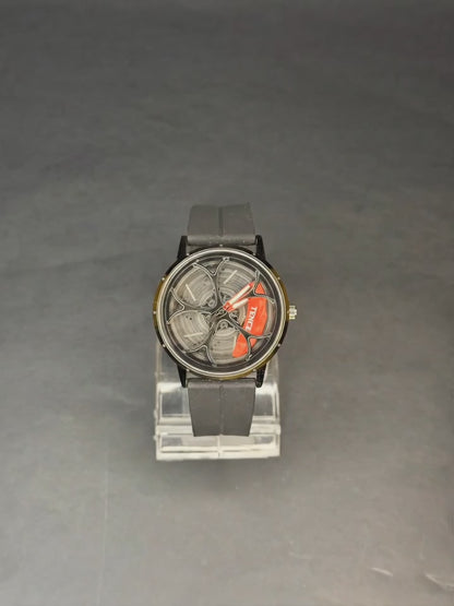 Rotating Wheel Dial Watch – Motorsport Edition